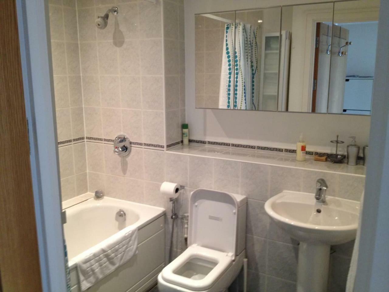 1 Bedroom In Chelsea Bridge Wharf Лондон Екстер'єр фото